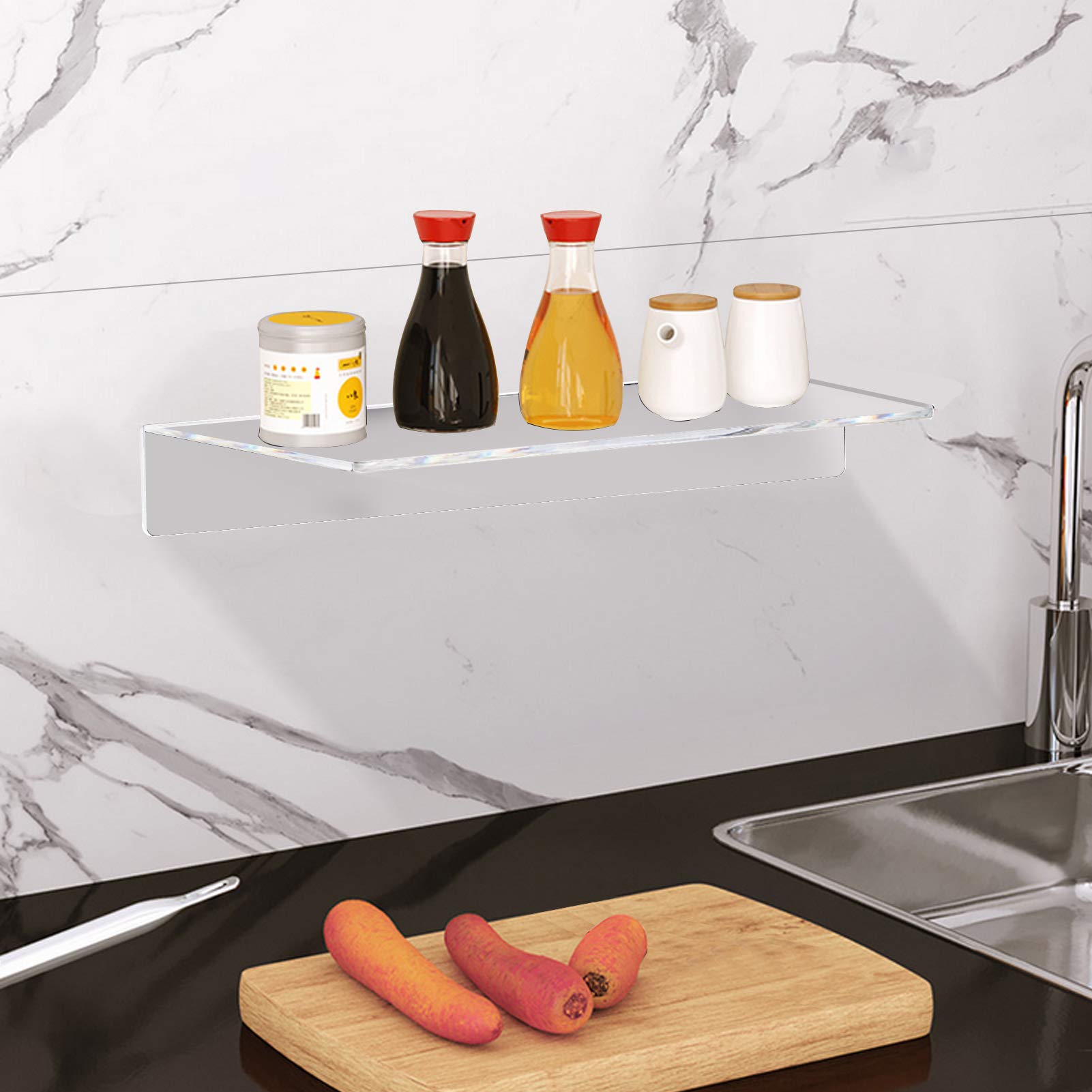 Weiai shelves quick to install with included hardware and simple steps