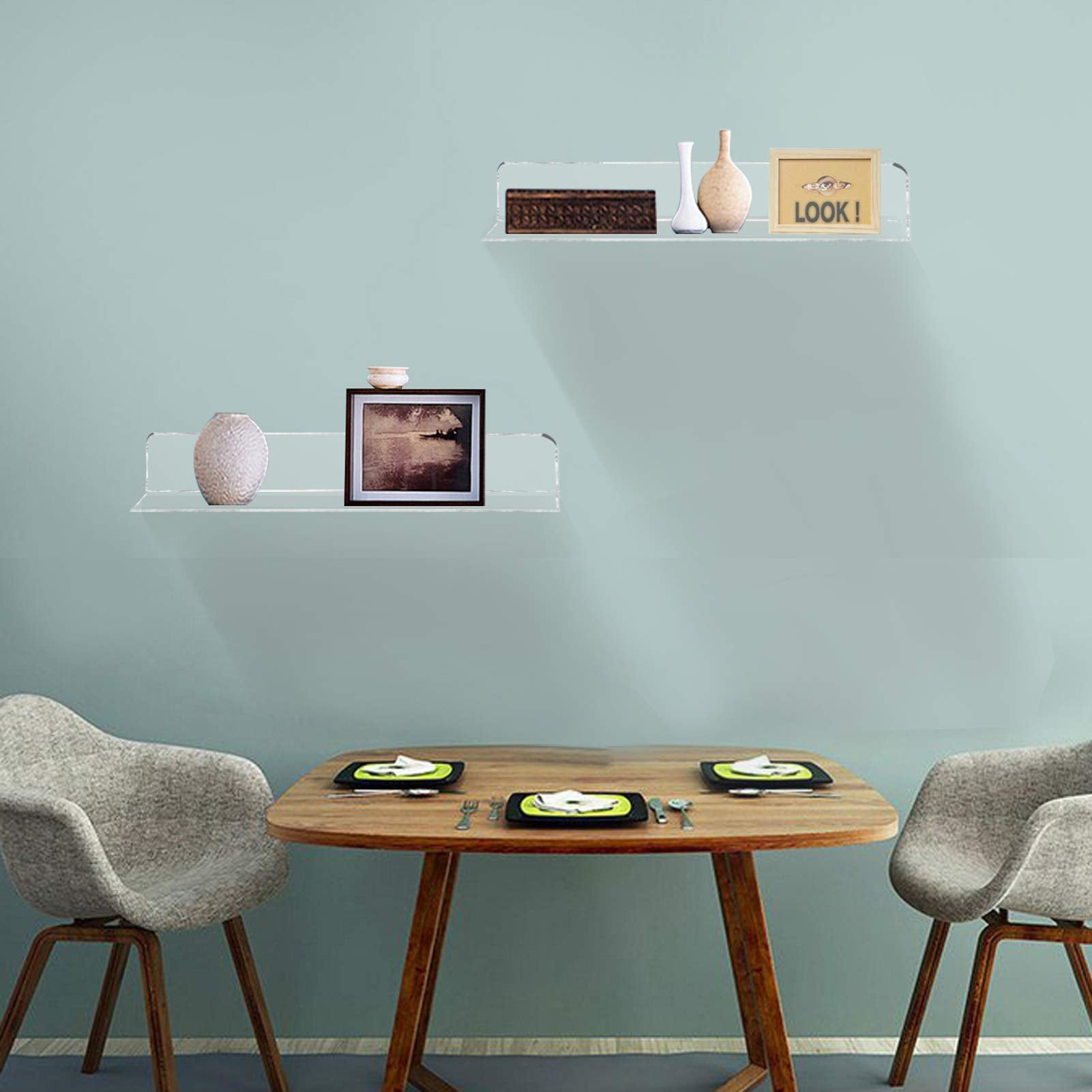 Weiai shelves in kitchen for compact organization of small items