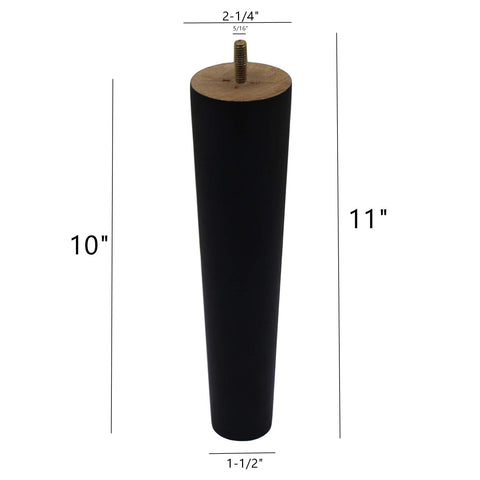 WEICHUAN 10-inch leg with pre-installed bolt enables quick, secure attachment