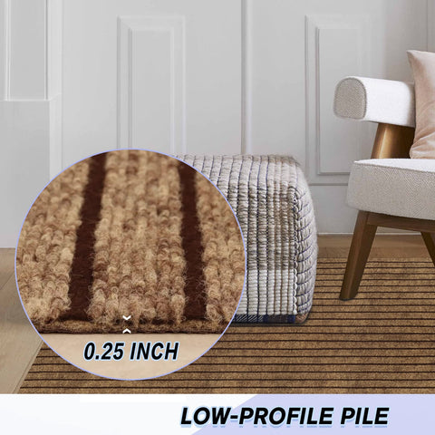 Weidear waterproof kitchen runner resists spills and protects floor surfaces.