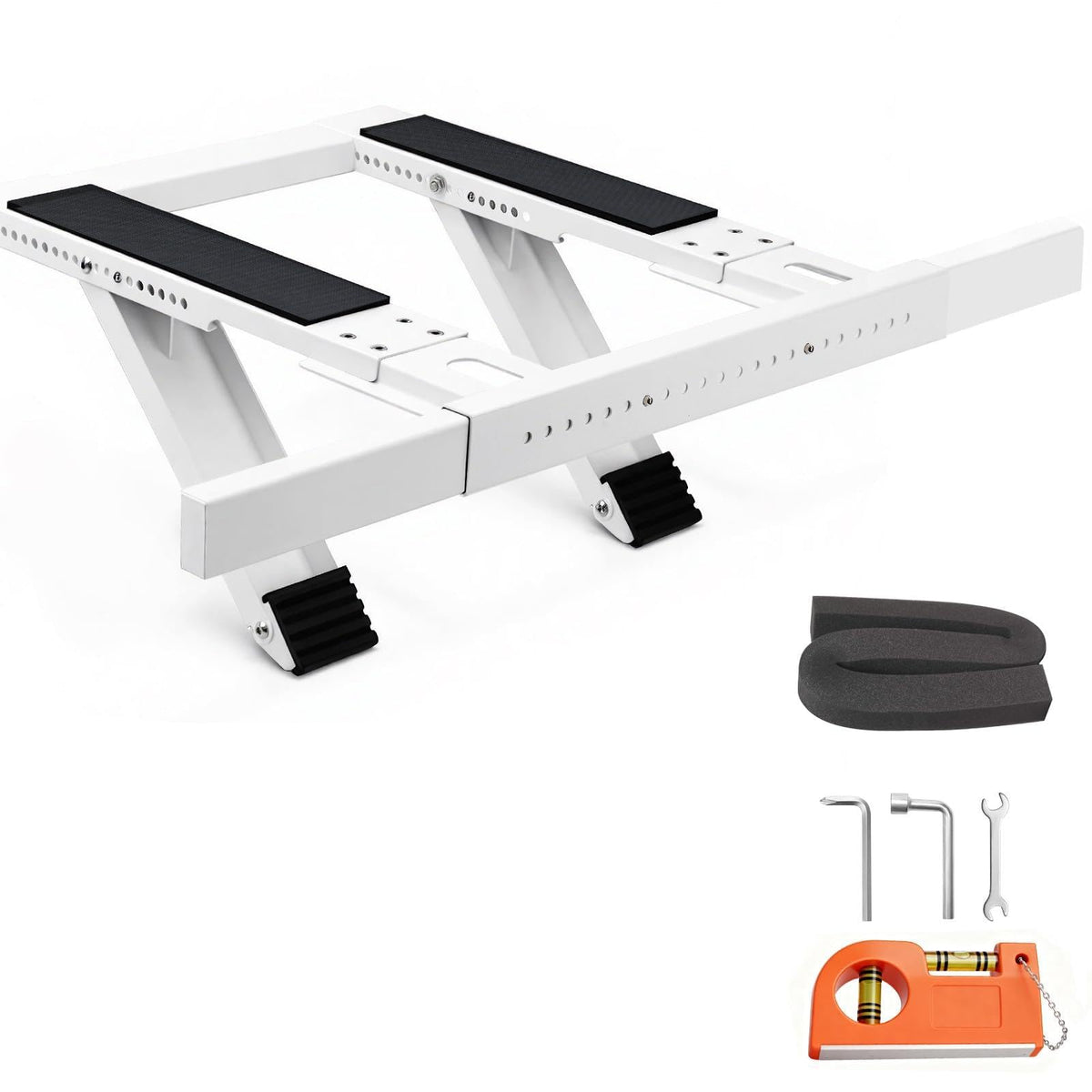 WEKIS heavy-duty window AC bracket supports up to 300 lbs for secure installation