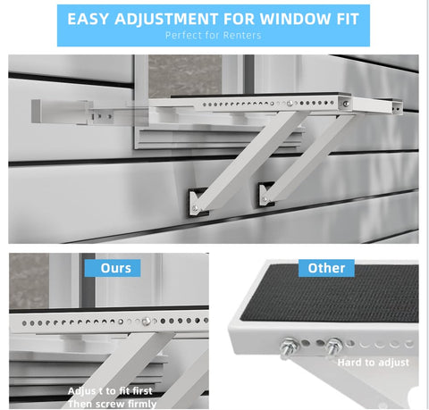 WEKIS protects window sills from pressure and marks during use