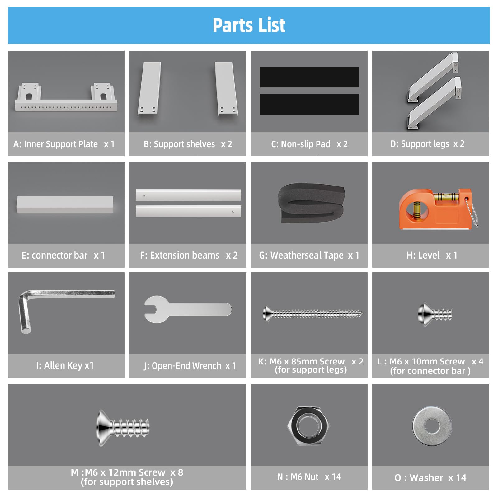 WEKIS compatible with window openings 17-41 inches wide