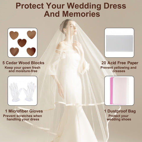 Wekuch white gloves protect delicate fabrics from oils during handling.