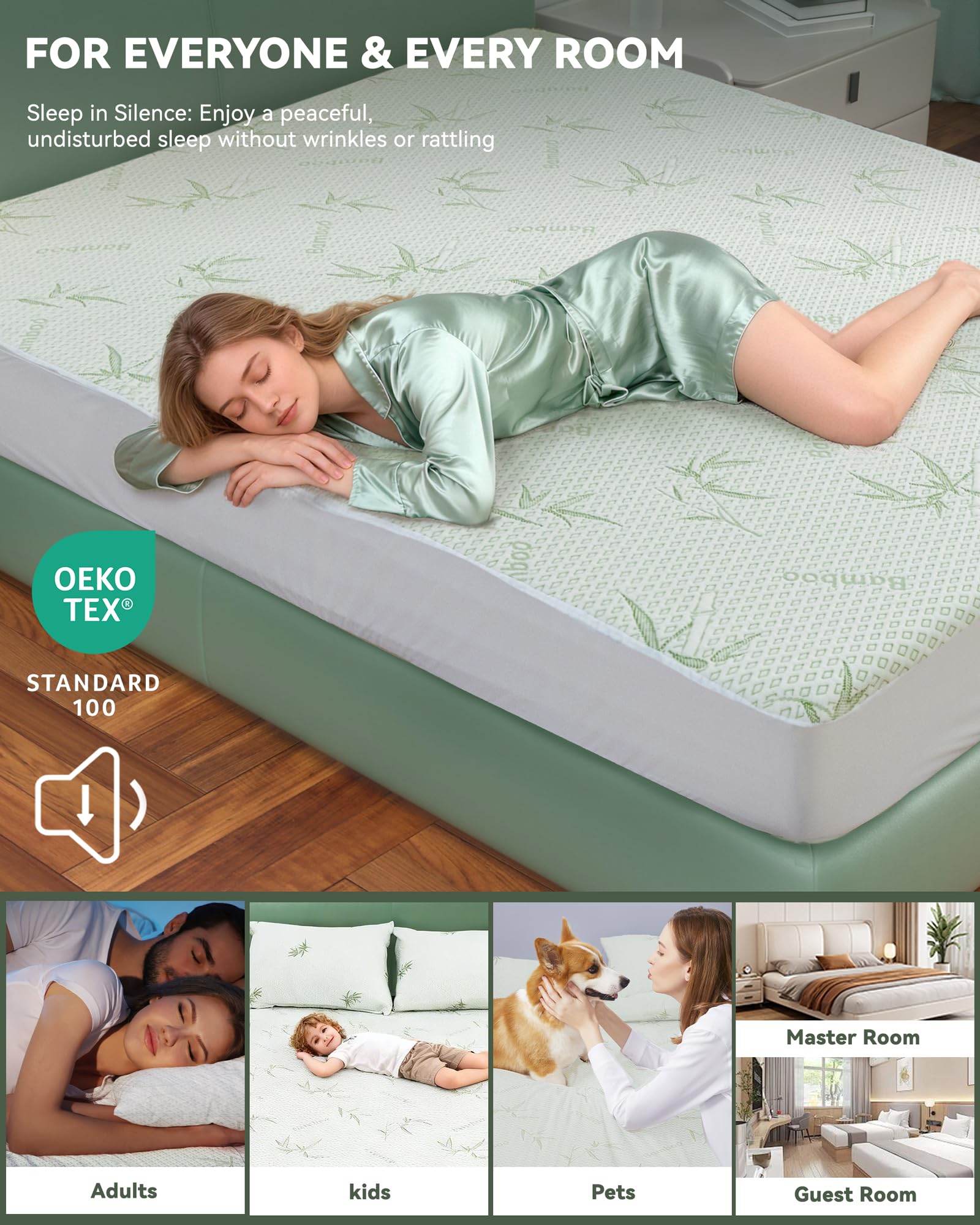 Welfibr anti-stain odor protection keeps your mattress fresher longer