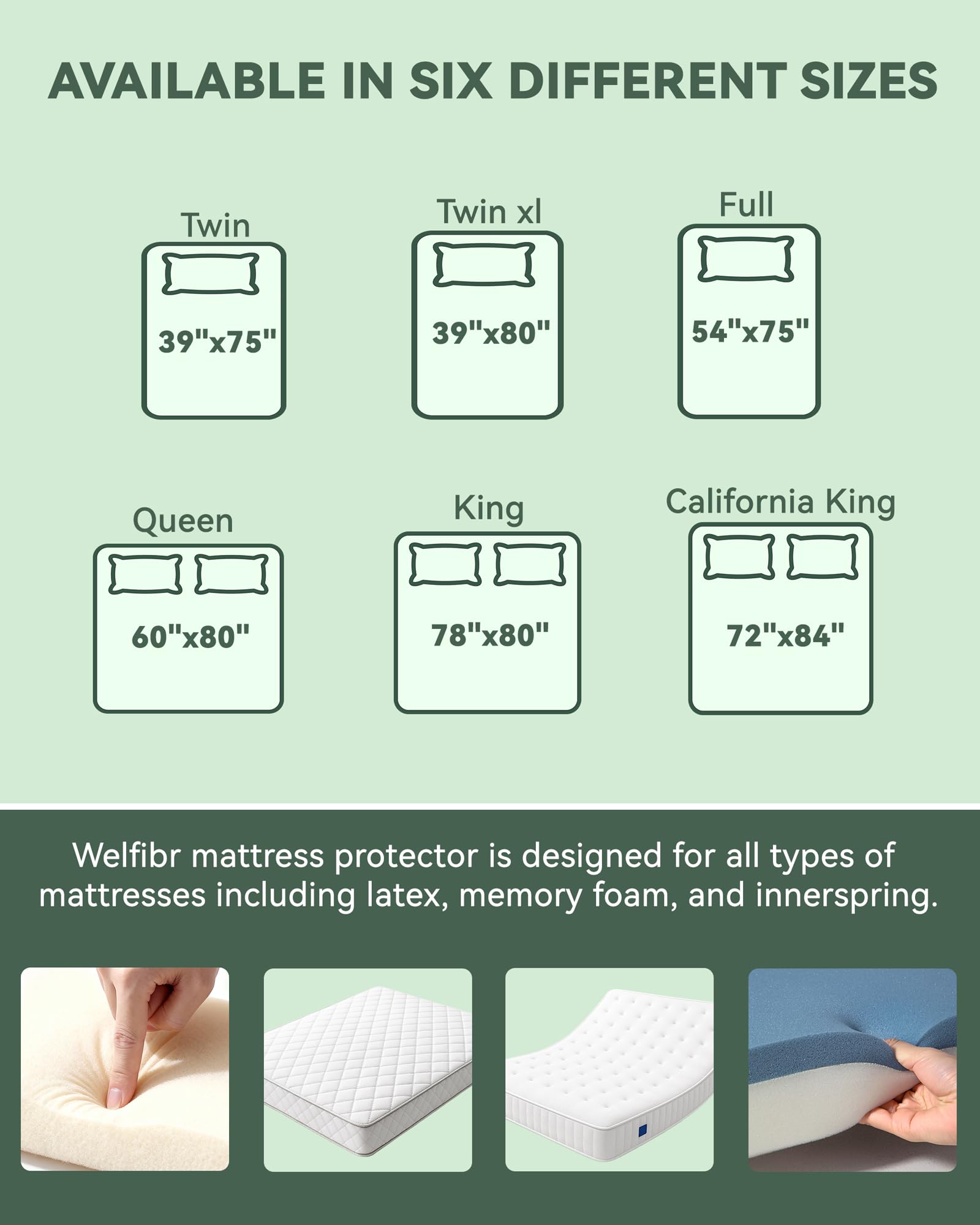 Welfibr cooling protector helps hot sleepers stay comfortable through the night