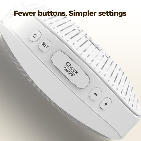Welgo Ok to Wake child lock prevents accidental changes during play.