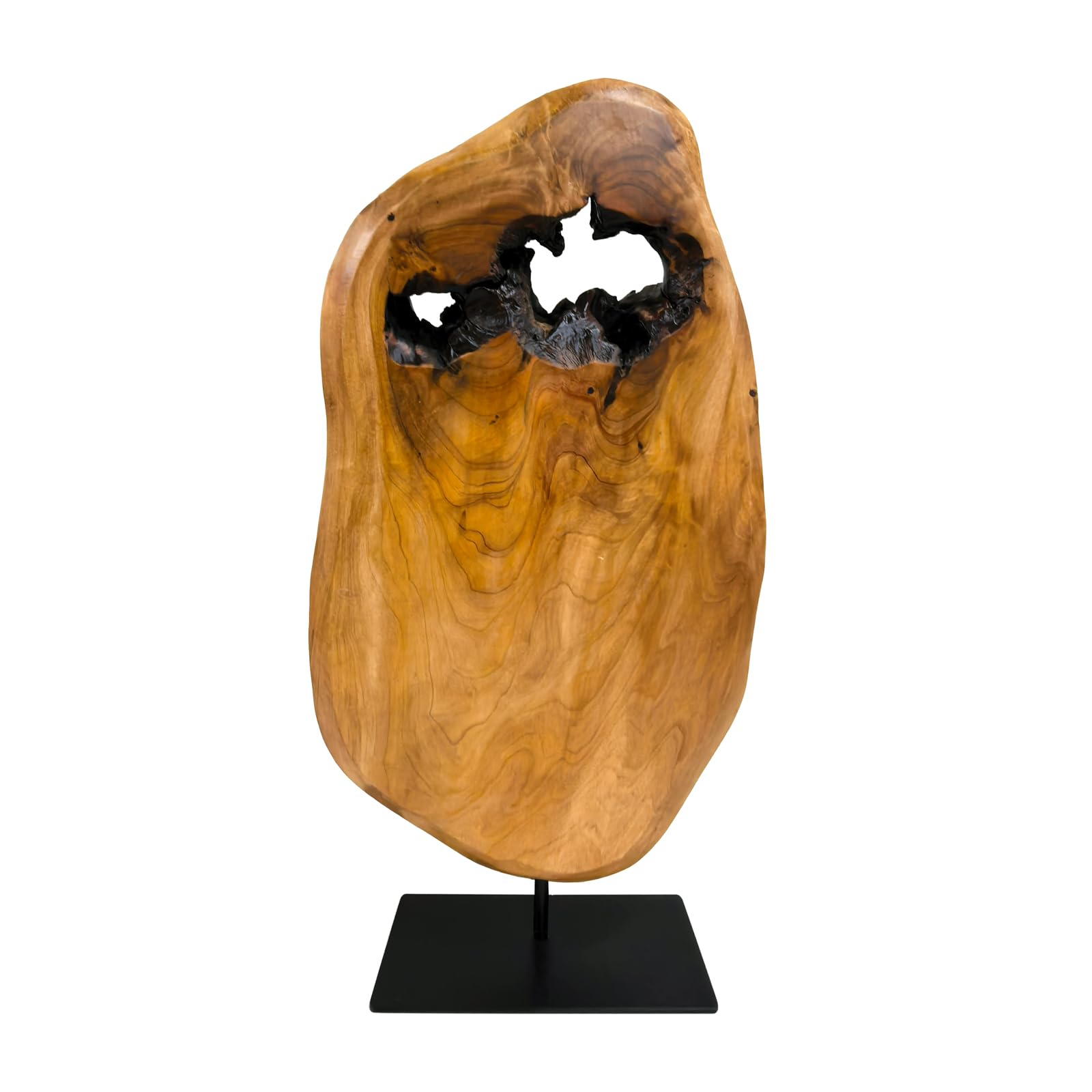 WELLAND unique grain sculpture serves as a quiet, stylish accent.