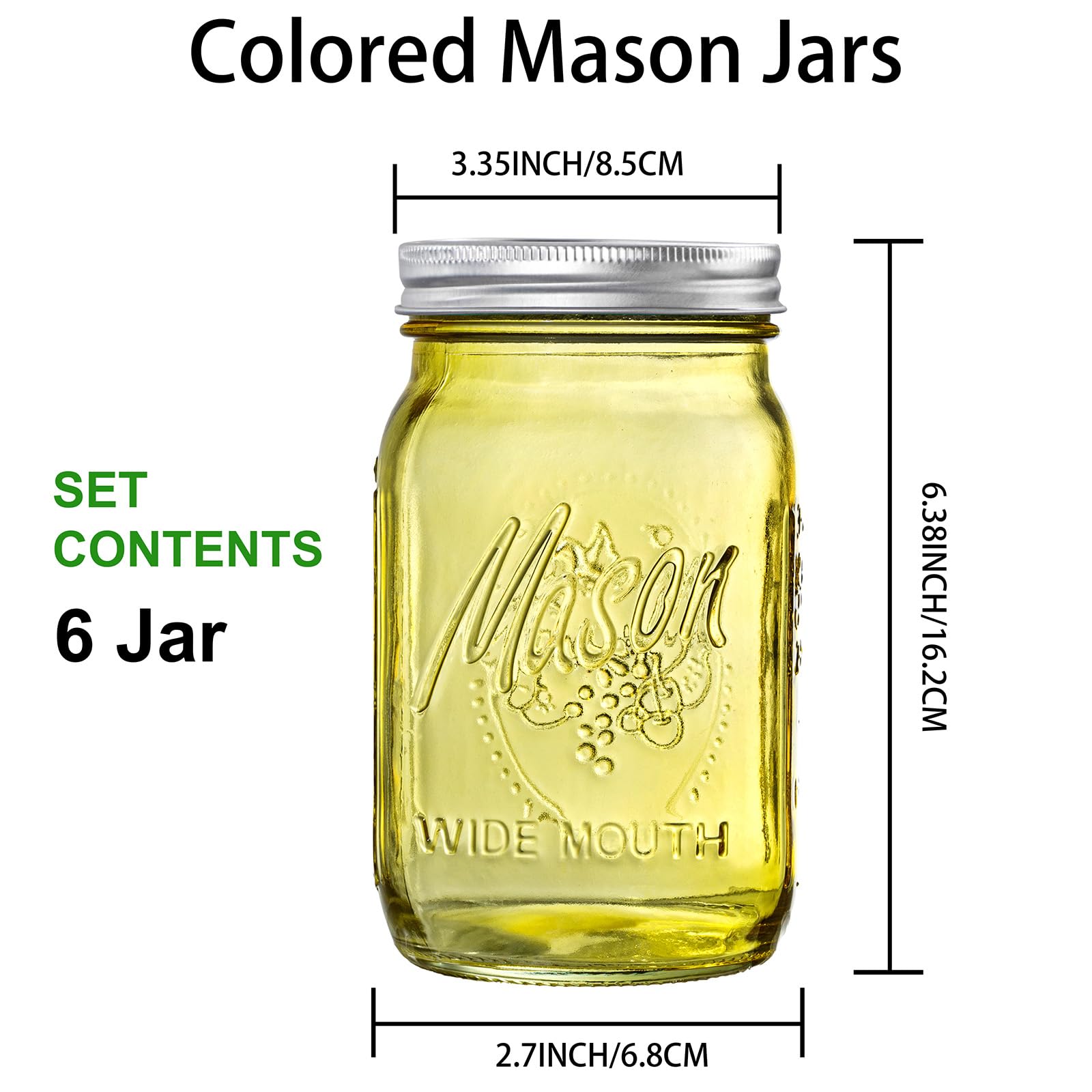 WELLIFE wide-mouth jars with dual-seal lids ensure strong freshness for preserved foods.