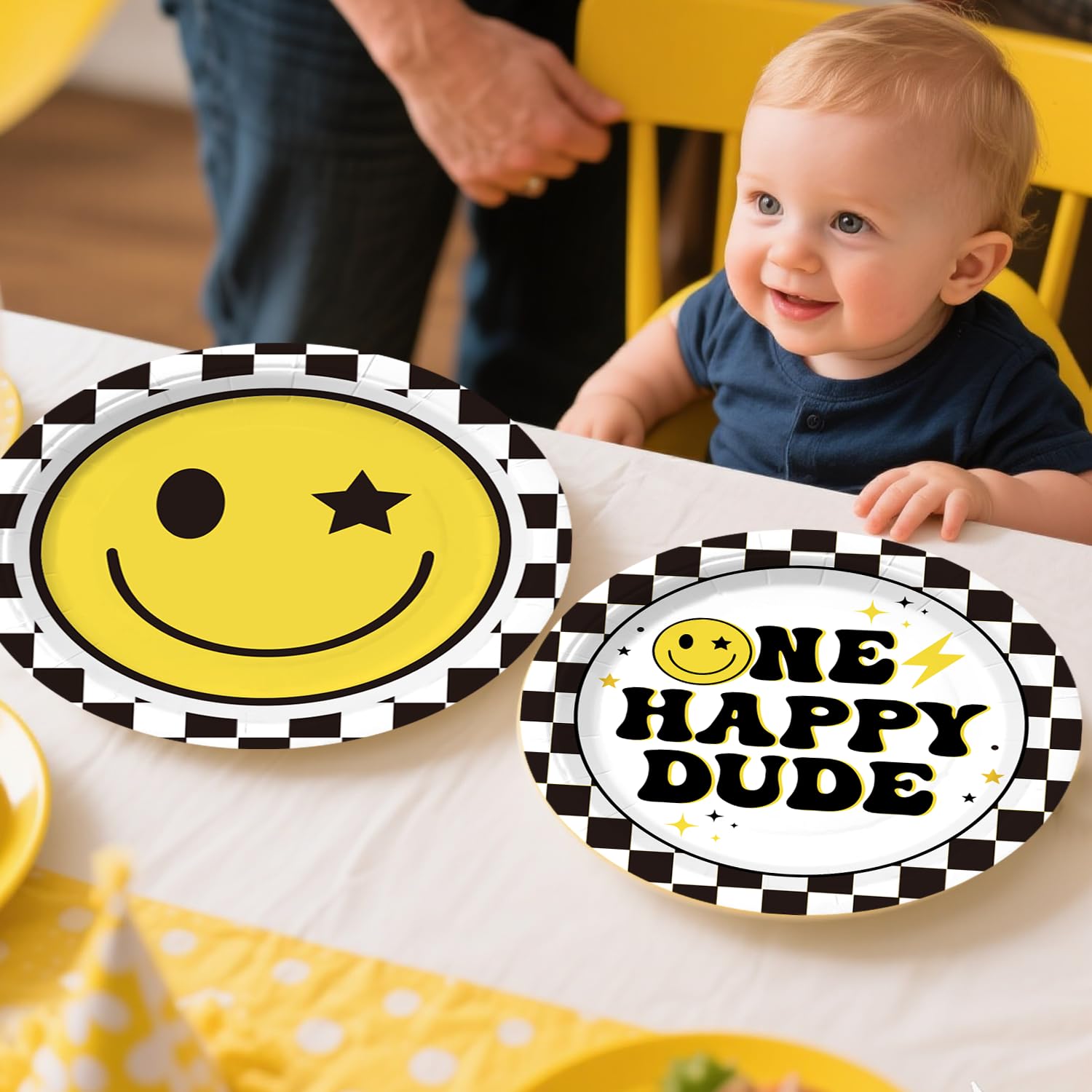 Wellspar One Happy Dude photo banner for personalized memories