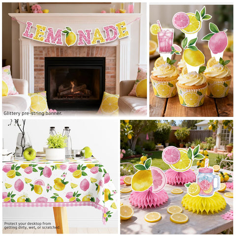 Wellspar cupcake toppers decorate treats with lemon charm
