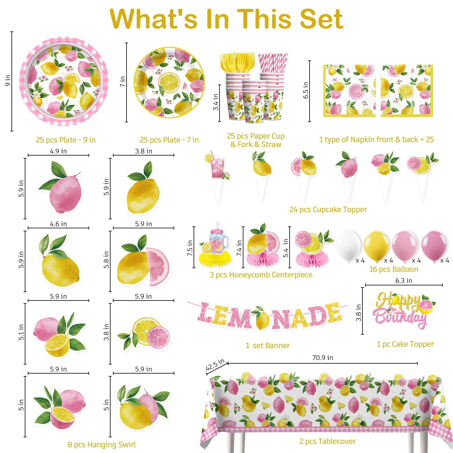 Wellspar lemon cake topper adds sunny centerpiece for desserts