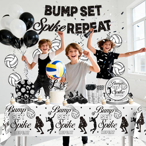 Wellspar volleyball balloons provide festive atmosphere and easy decoration setup.