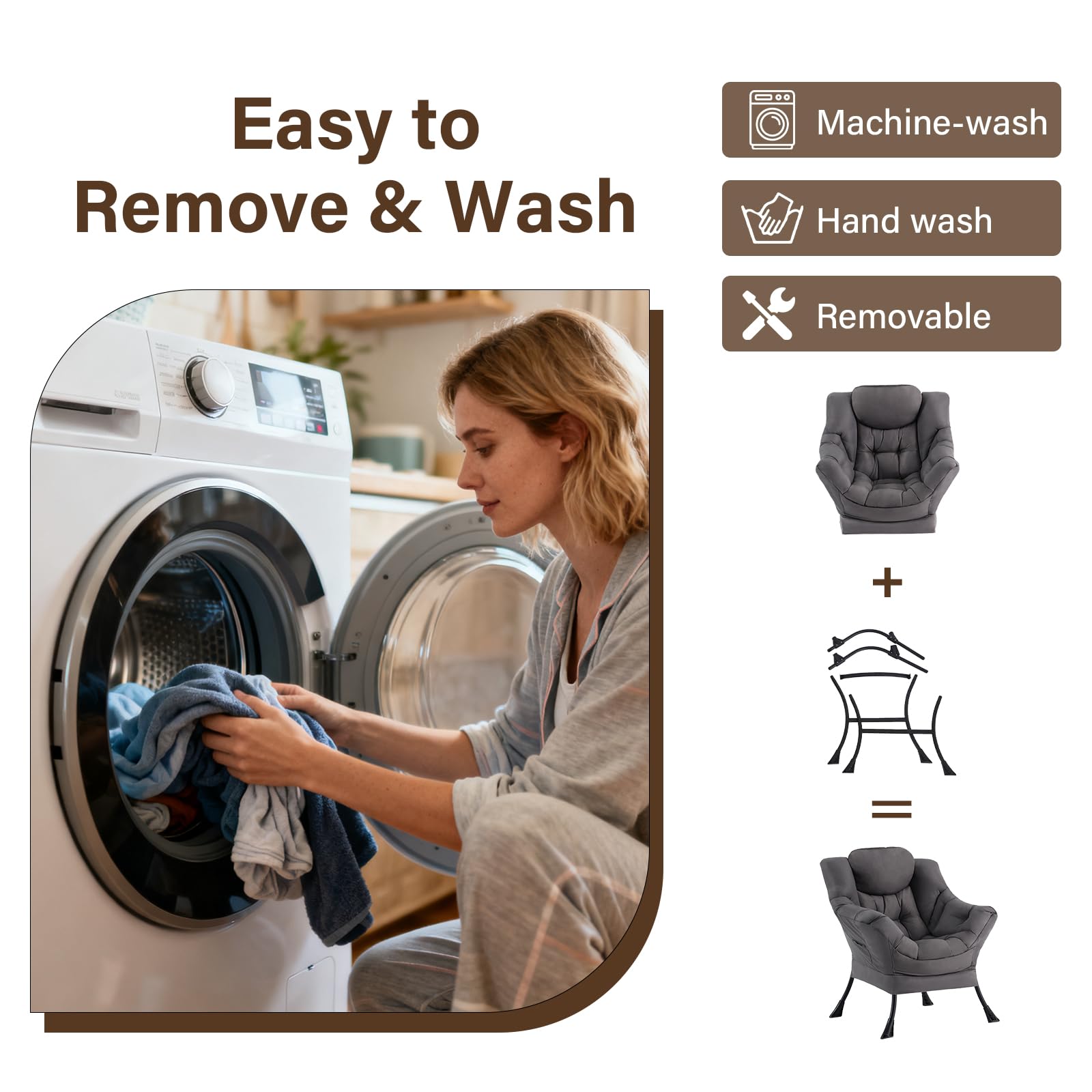 Welnow chair side pocket keeps essentials within reach