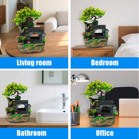 WEMAKMAK resin construction provides durable, low-maintenance desk decor.