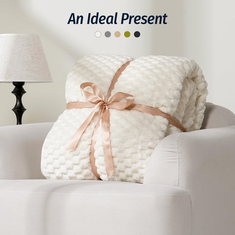 Wemore blanket on bed setup suggests restful evenings and comfort.
