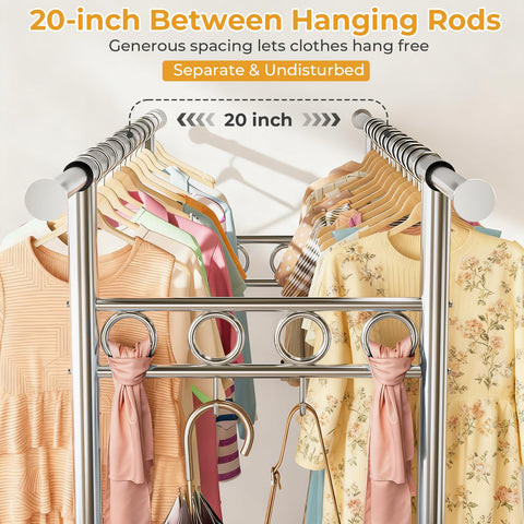 Wennop bottom shelf stores shoes and bags for organized storage.