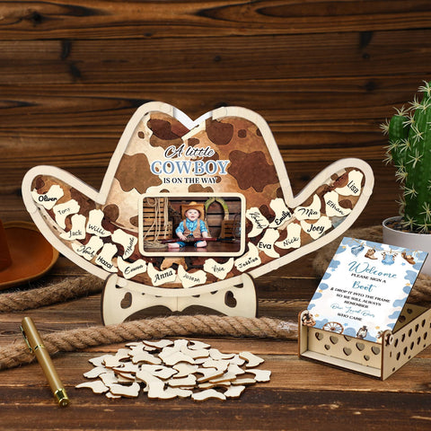 Wenqik wooden box keeps guest messages safely tucked away