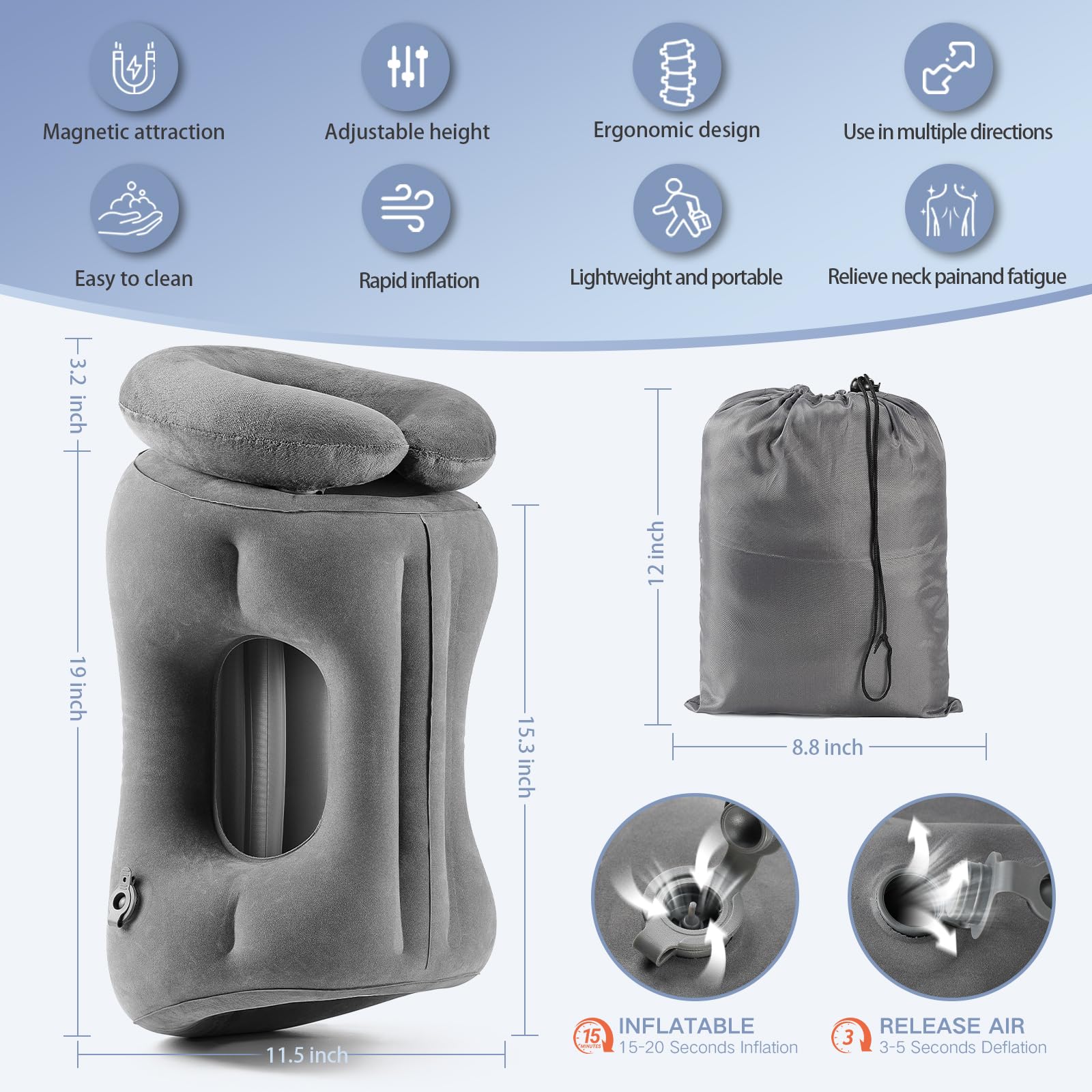 Werfeito compact fold and efficient storage for travel