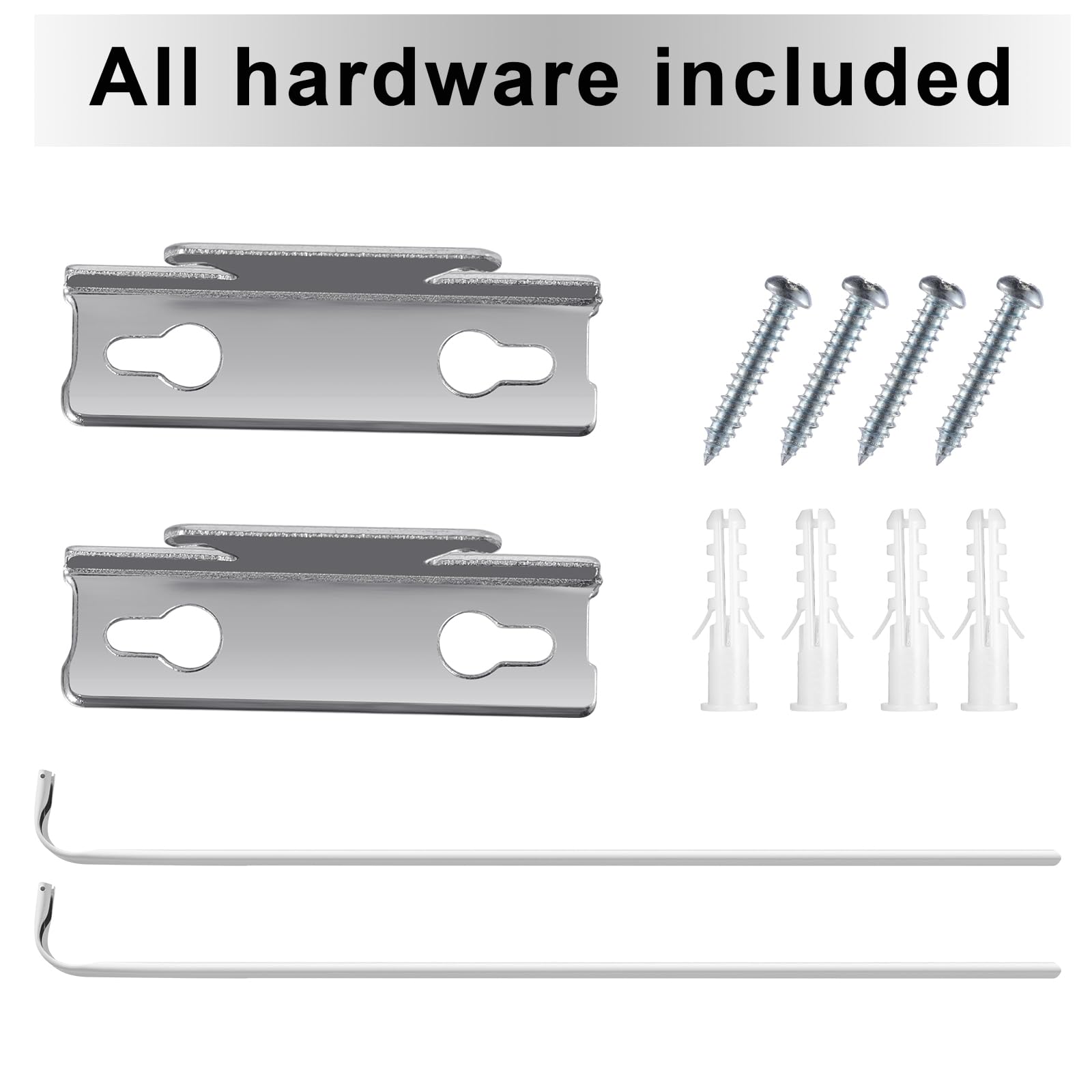 Wesiti curved-end curtain rod design enhances light control