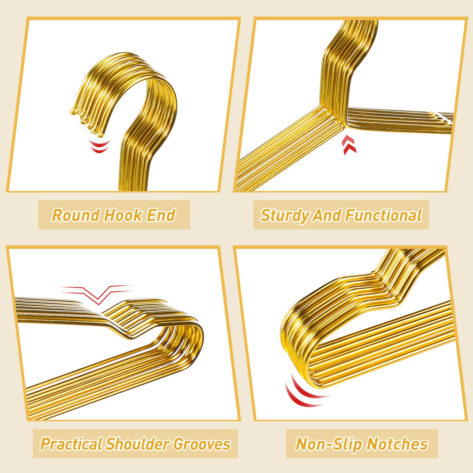 Wesiti dual-notch design prevents straps from slipping on garments