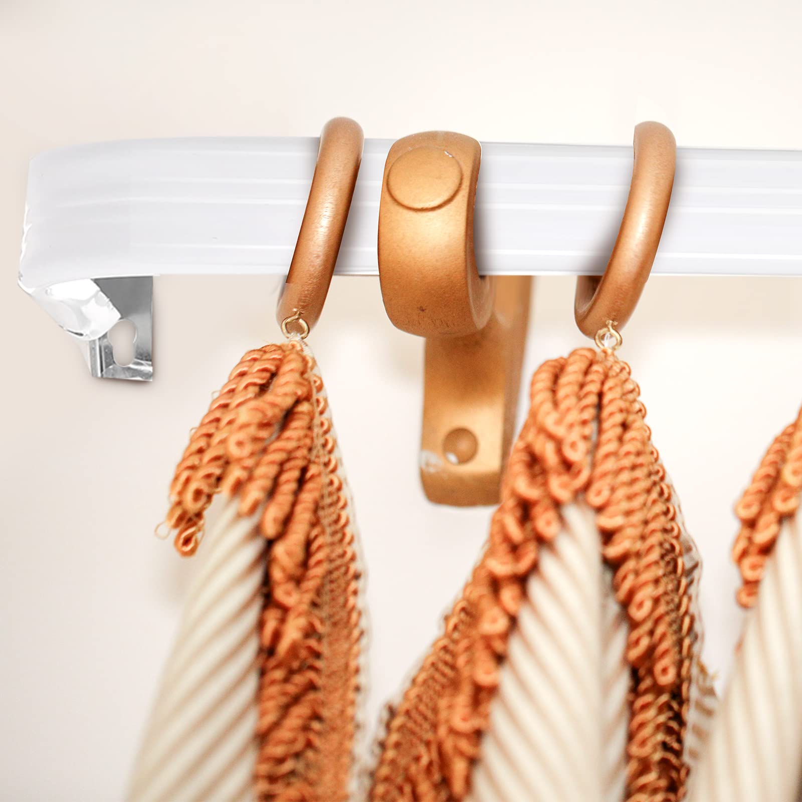 Wesiti durable rust-proof curtain rod for long-lasting use