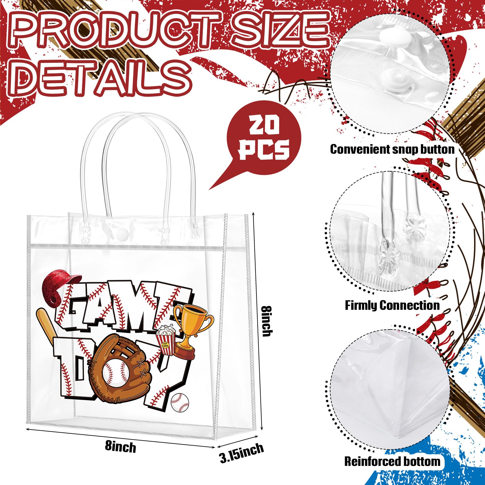 Wesnoy 8x8x3-15 size bags ideal for snacks and small treats.