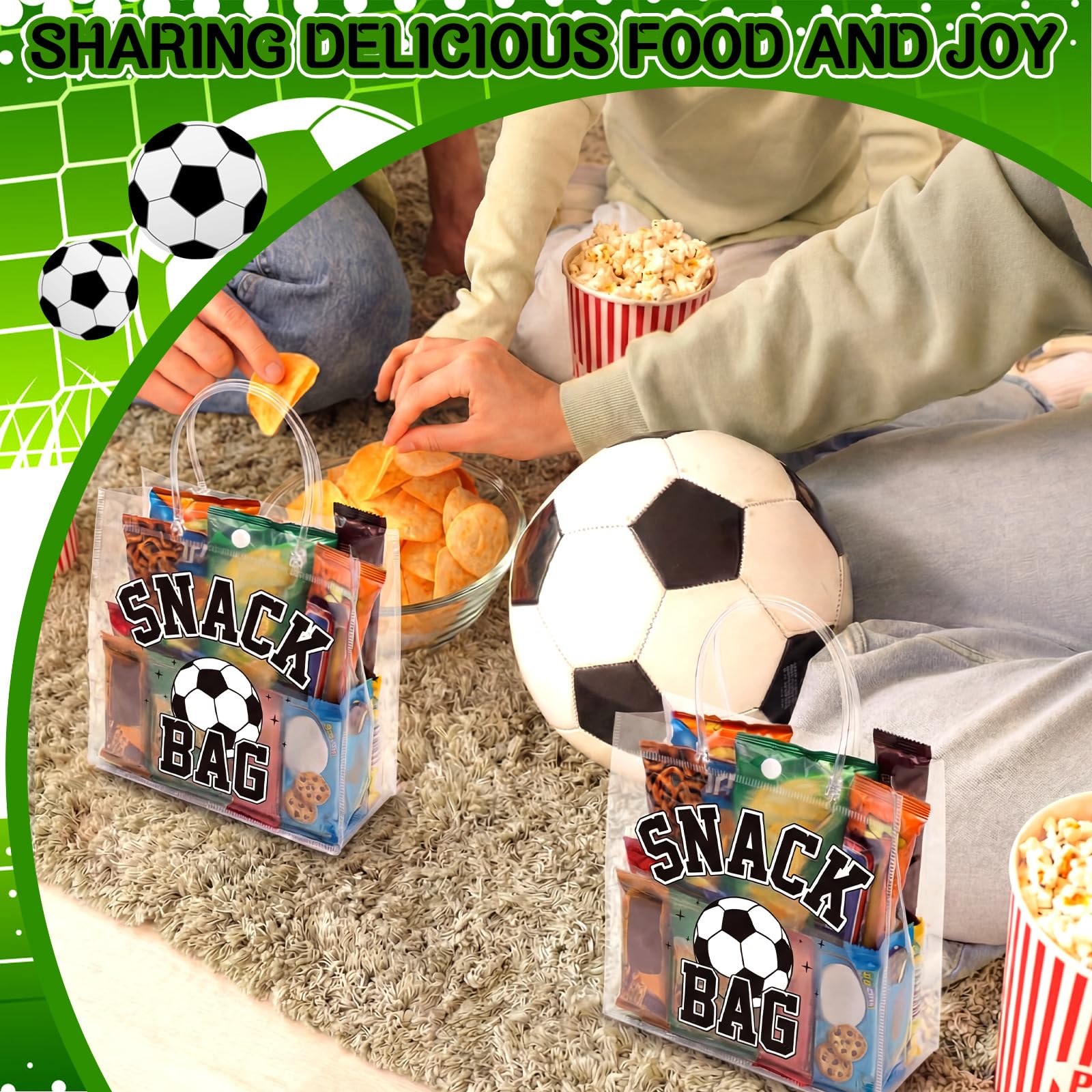 Wesnoy snack bags are durable and wipe-clean for messier treats.