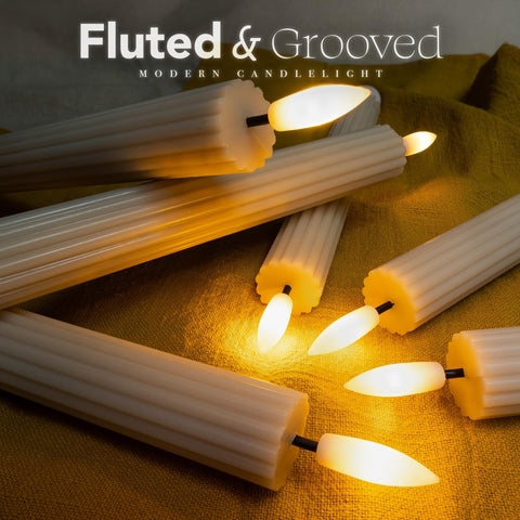 West Ivory candle base diameter 21mm for stable holders