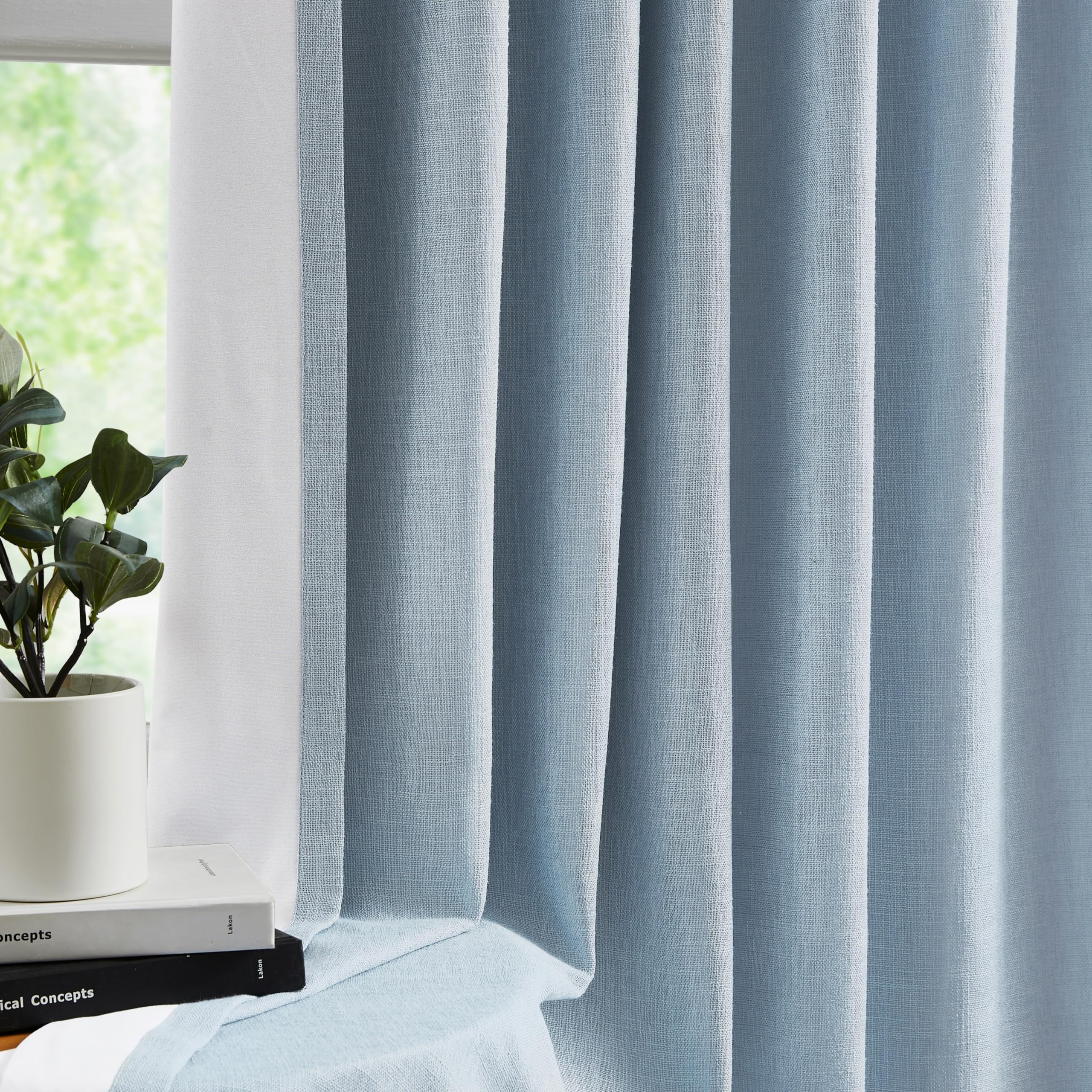 WEST LAKE curtains with liners for privacy and energy efficiency.