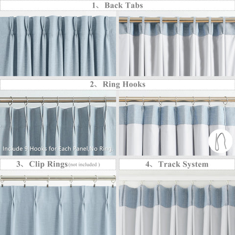 WEST LAKE built-in liners provide light control and a quieter room ambiance.