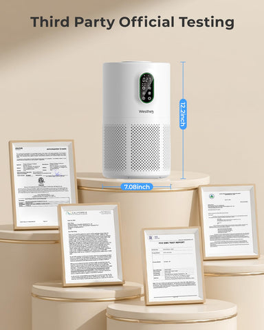 WESTHEY AP02 sleep mode operates quietly for undisturbed nights