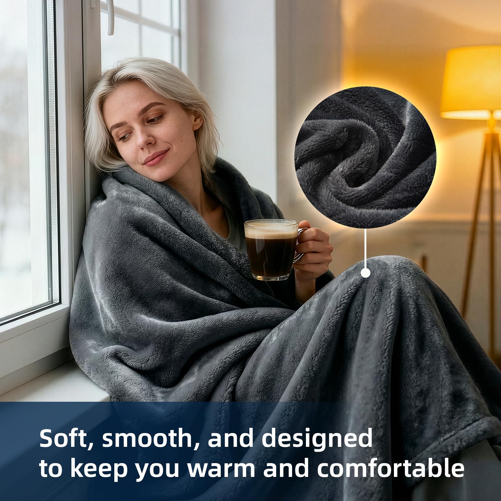 Westinghouse heated blanket throw time settings let you set two to ten hours