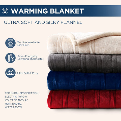 Westinghouse throw on couch illustrating versatile home use