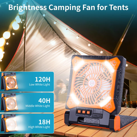 WESTTREE three brightness levels provide versatile lighting for night use.
