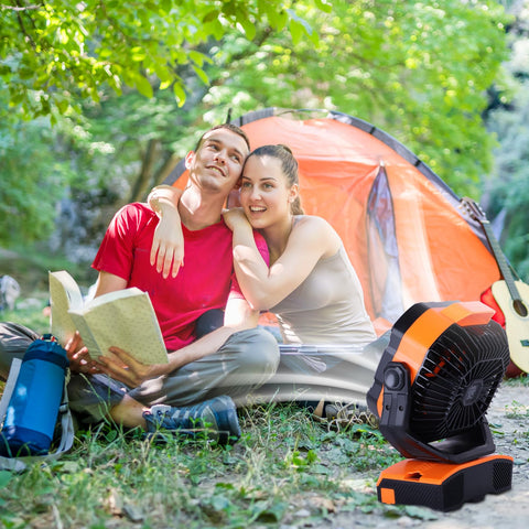 WESTTREE foldable hook design allows easy tent or table hanging.