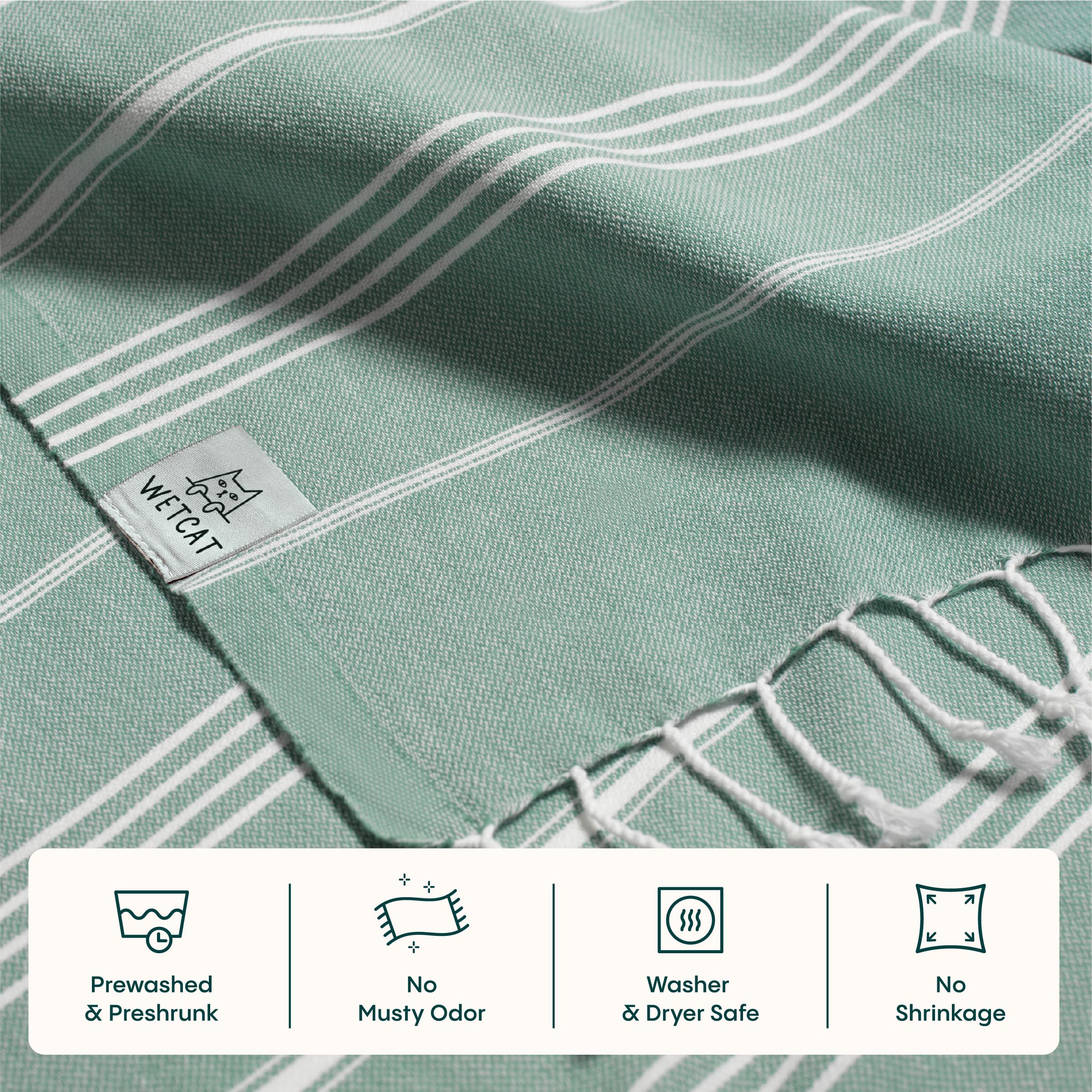 Compact lightweight towel packed neatly for travel storage