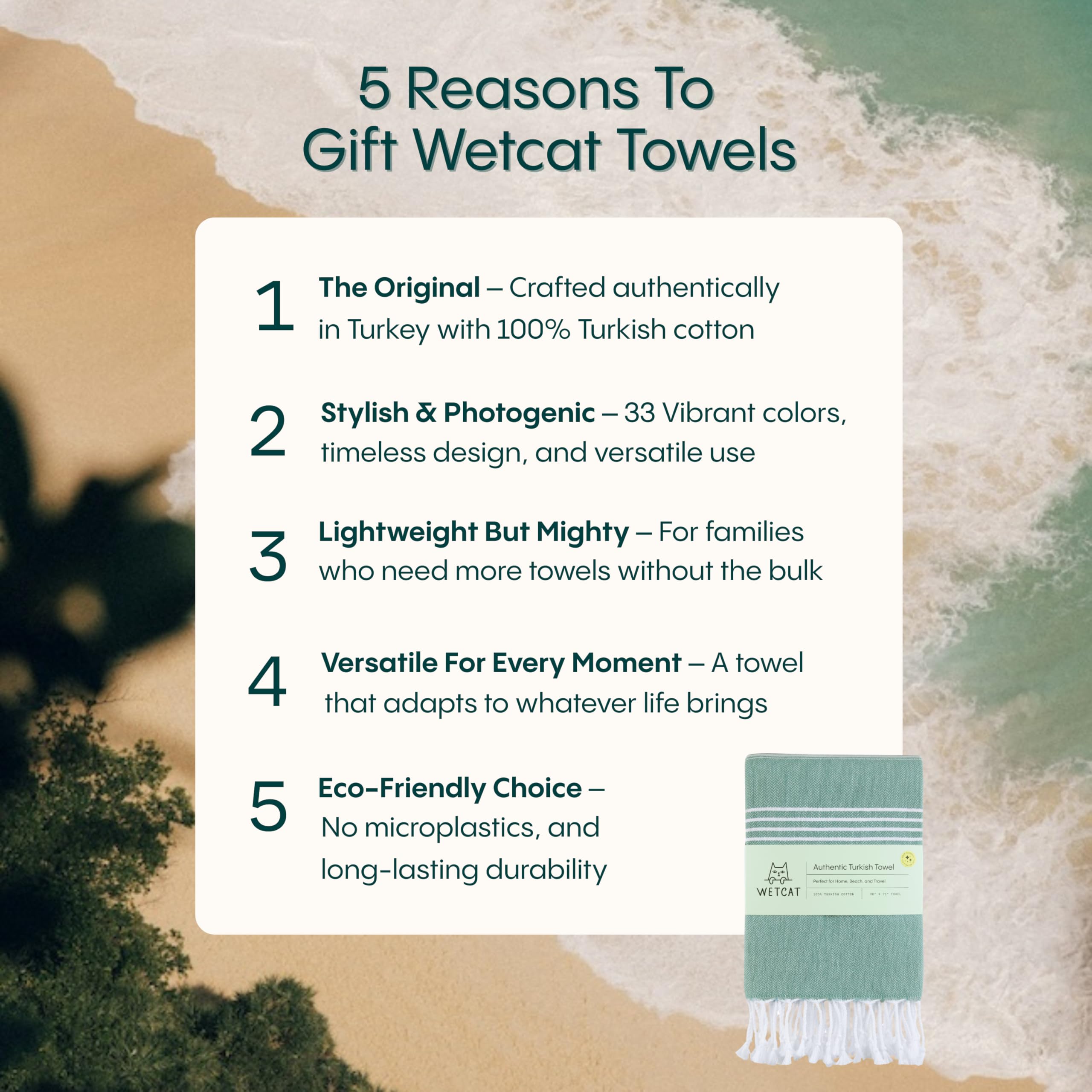 WETCAT Turkish Beach Towel used as a yoga blanket.