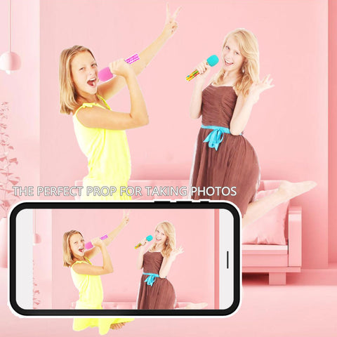 Decorative WETEPUXI tubes ideal for karaoke, birthdays, and Halloween events