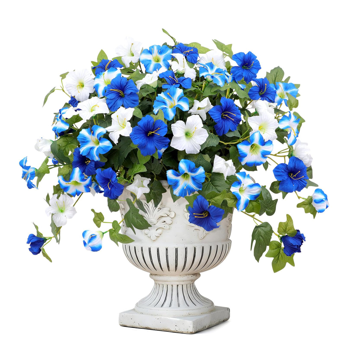 WETRBWEH outdoor blue morning glory bundle for outdoor planters.