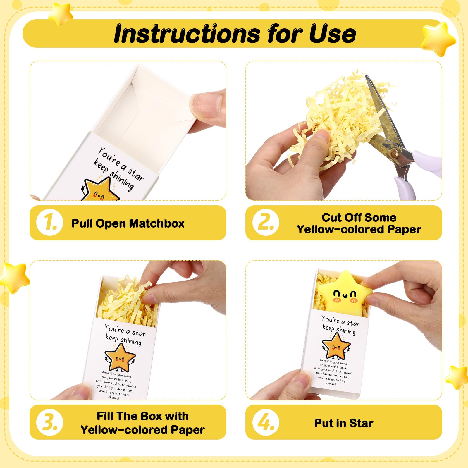 Wettarn 24-pack packaging on display with stars and gift boxes.