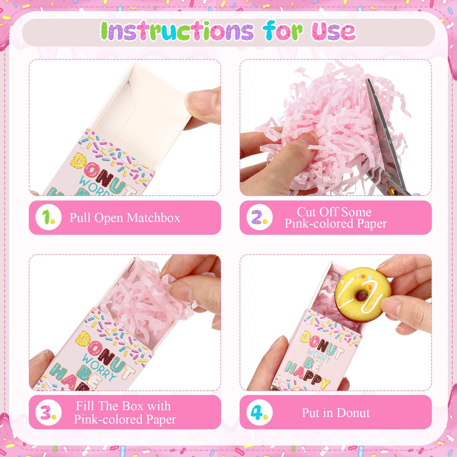 Wettarn donut stress ball held in hand highlighting portable size