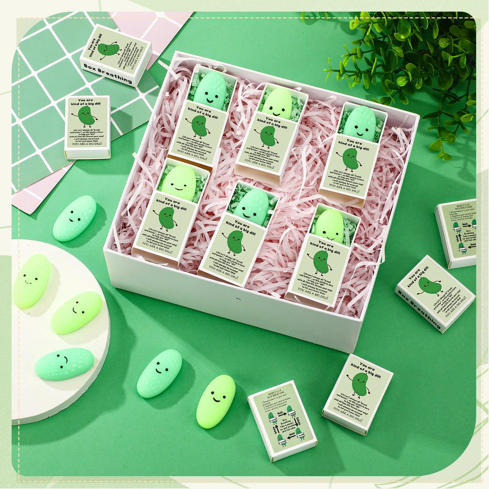 Wettarn gift-box display pack with sturdy carton and raffia-tied presentation