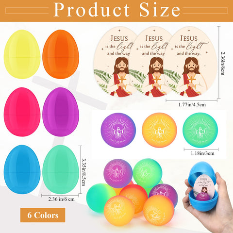 Wettarn Jesus lights way bouncy ball designed for kid-friendly play.