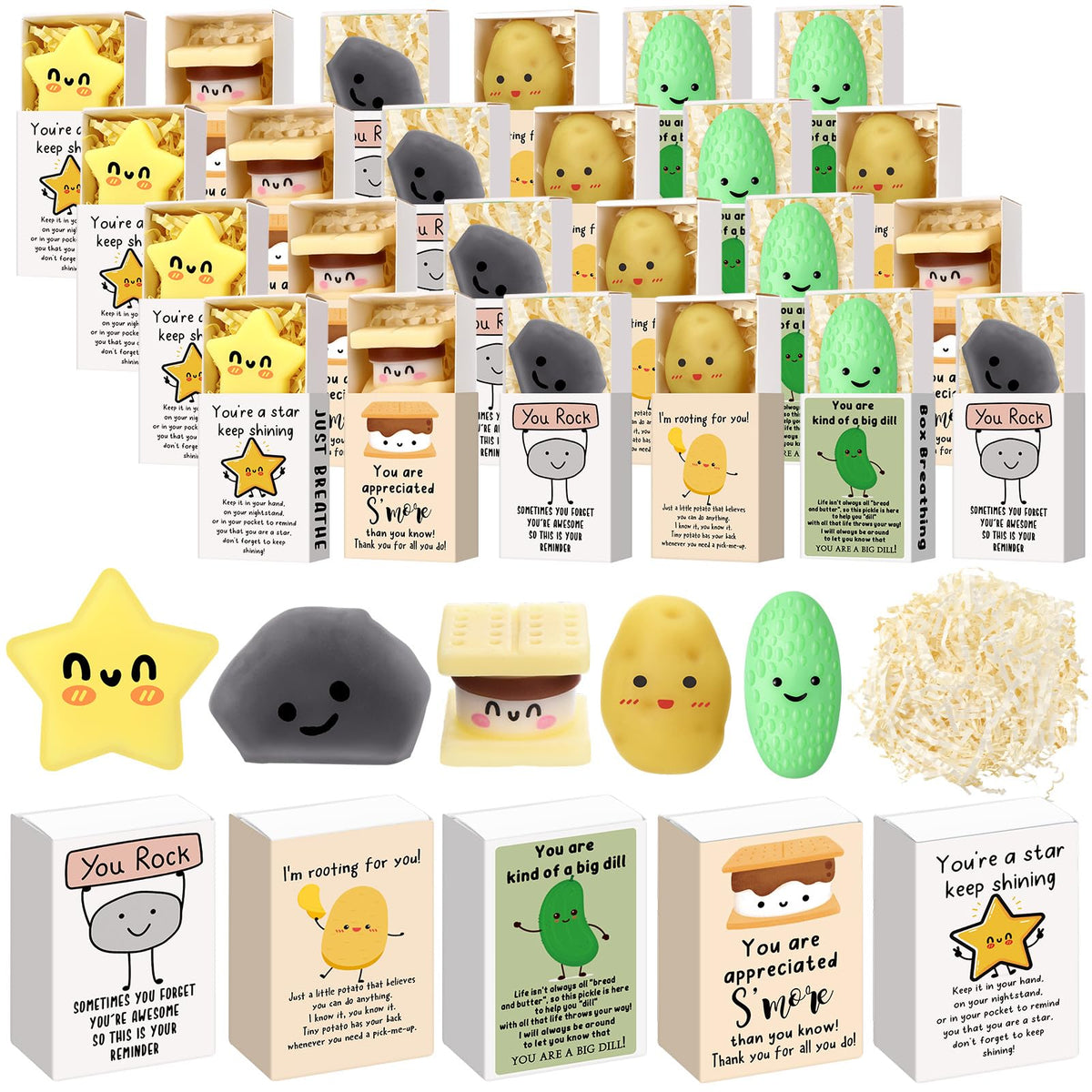 Wettarn multicolor stress ball pack for desk relief and gift-giving.