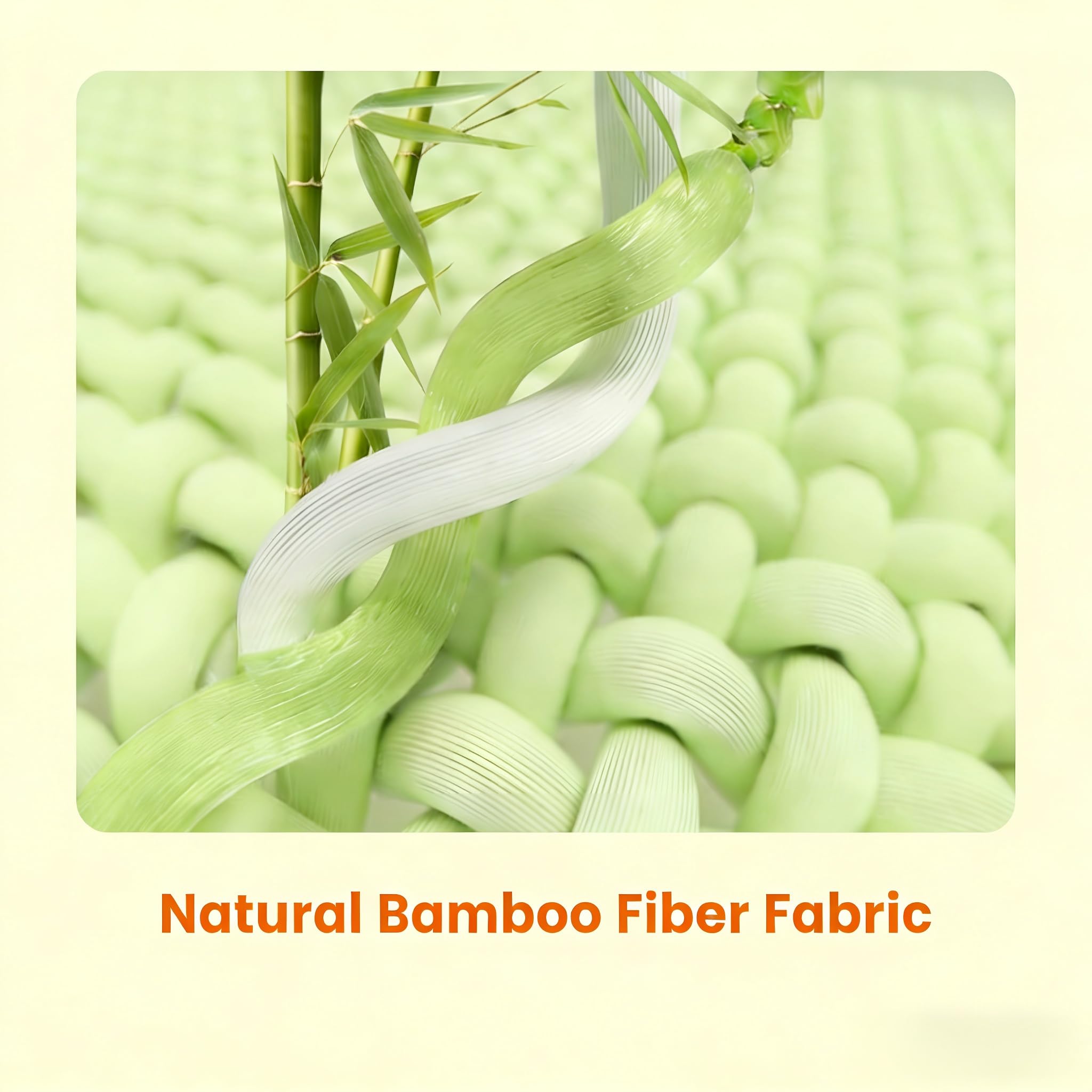 WEUP topper features non-slip beads and straps to stay securely in place.