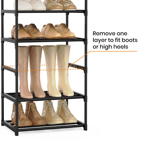 WEXCISE adjustable tiers fit tall boots and bulky footwear.