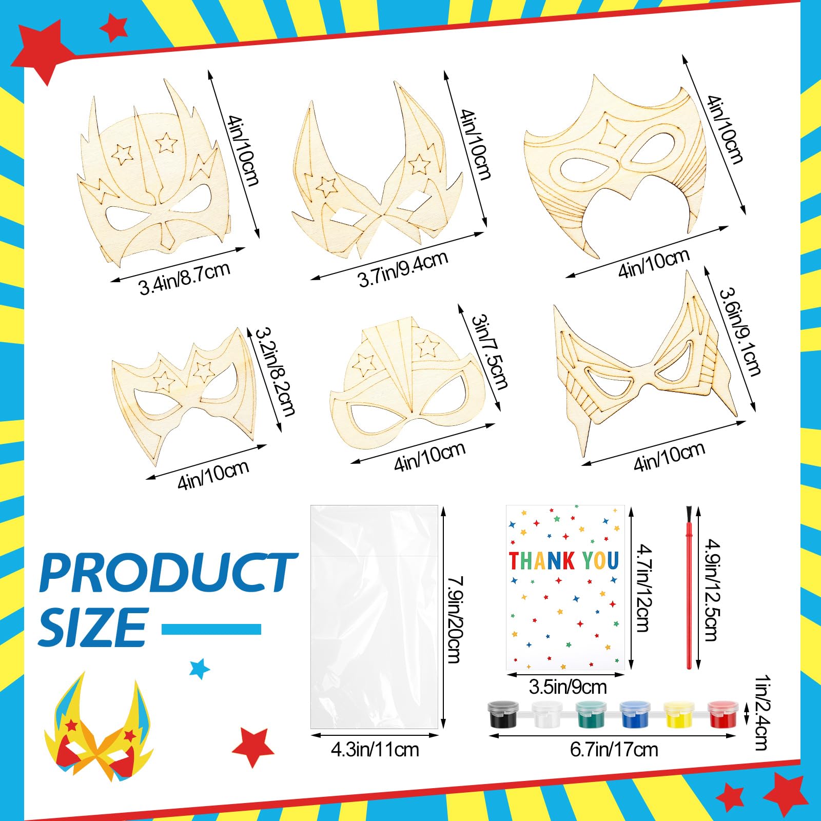 Weysat six-color paint palette perfect for bright kid artwork