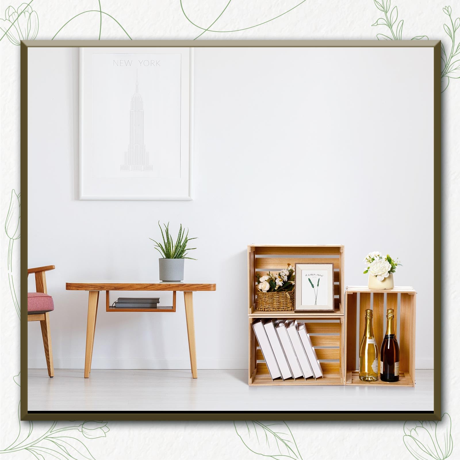 Weysat multipurpose wooden box for storage, transport, and creative projects.