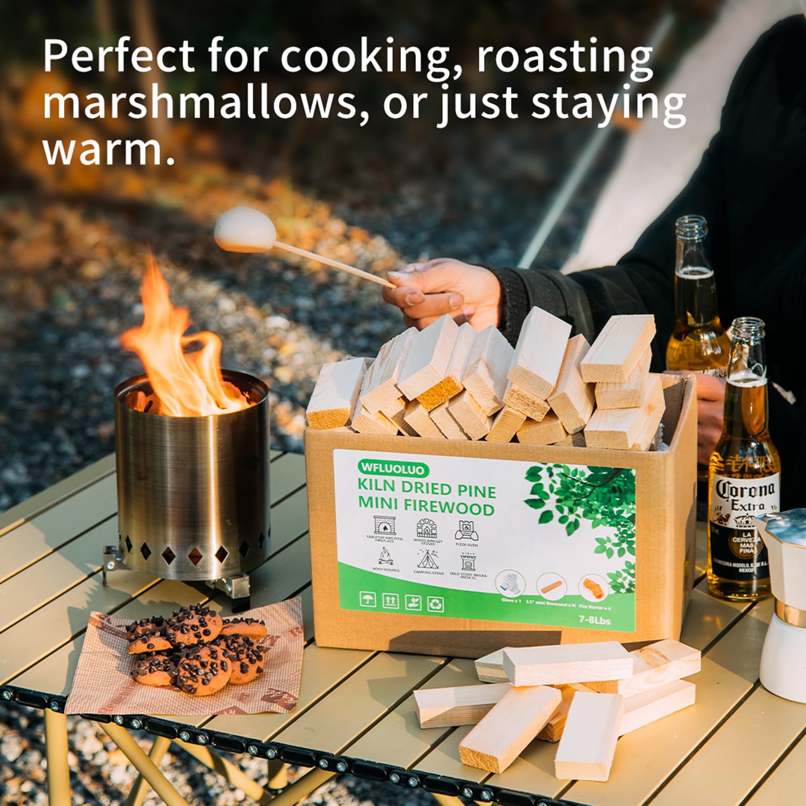 Authentic wood flavor from WFLUOLUO with no added chemicals